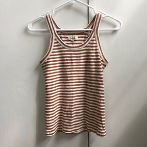 Madewell stripe tank XS